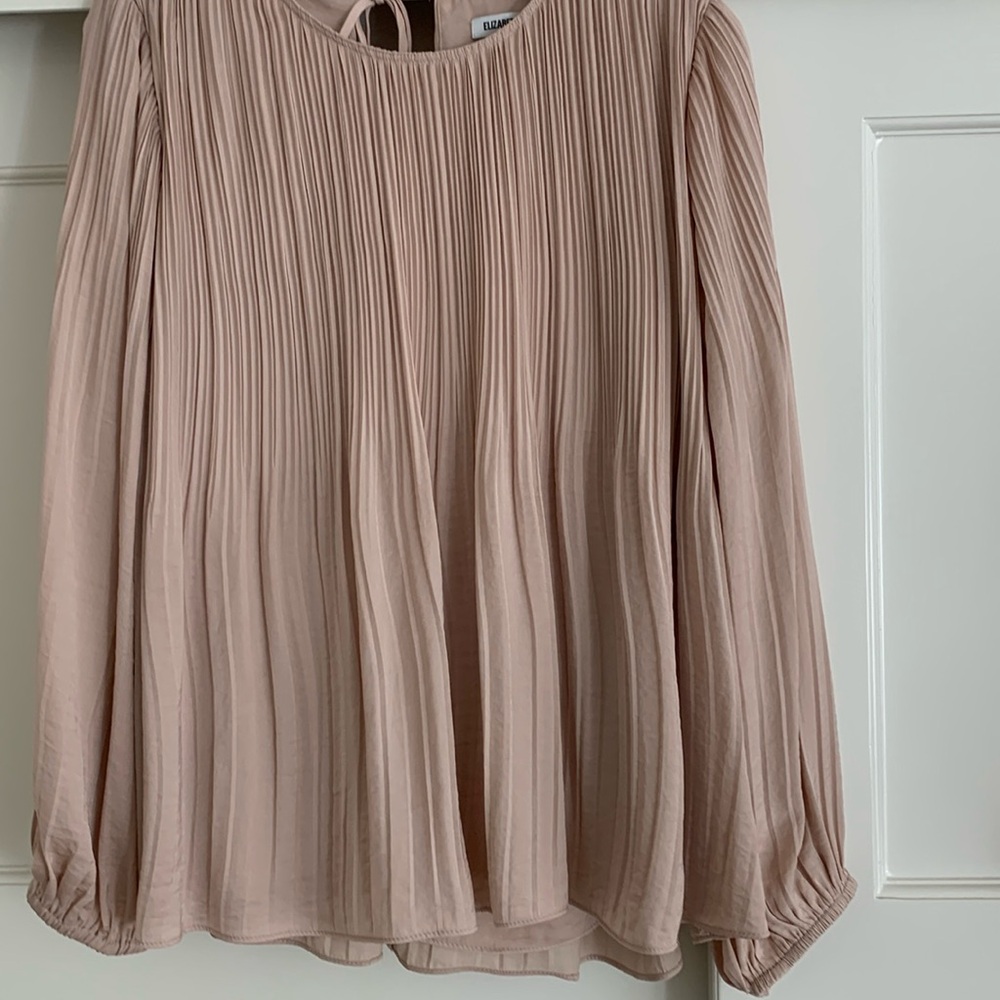 Elizabeth & James Baker Pleated Blouse